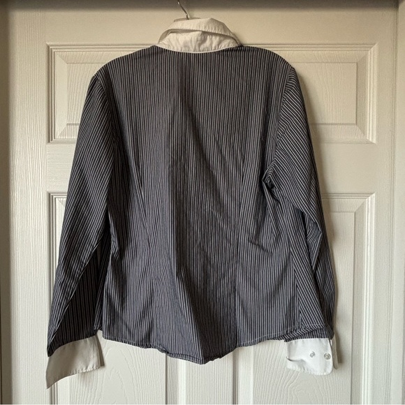 George Black and White Striped Shirt - Picture 3 of 4